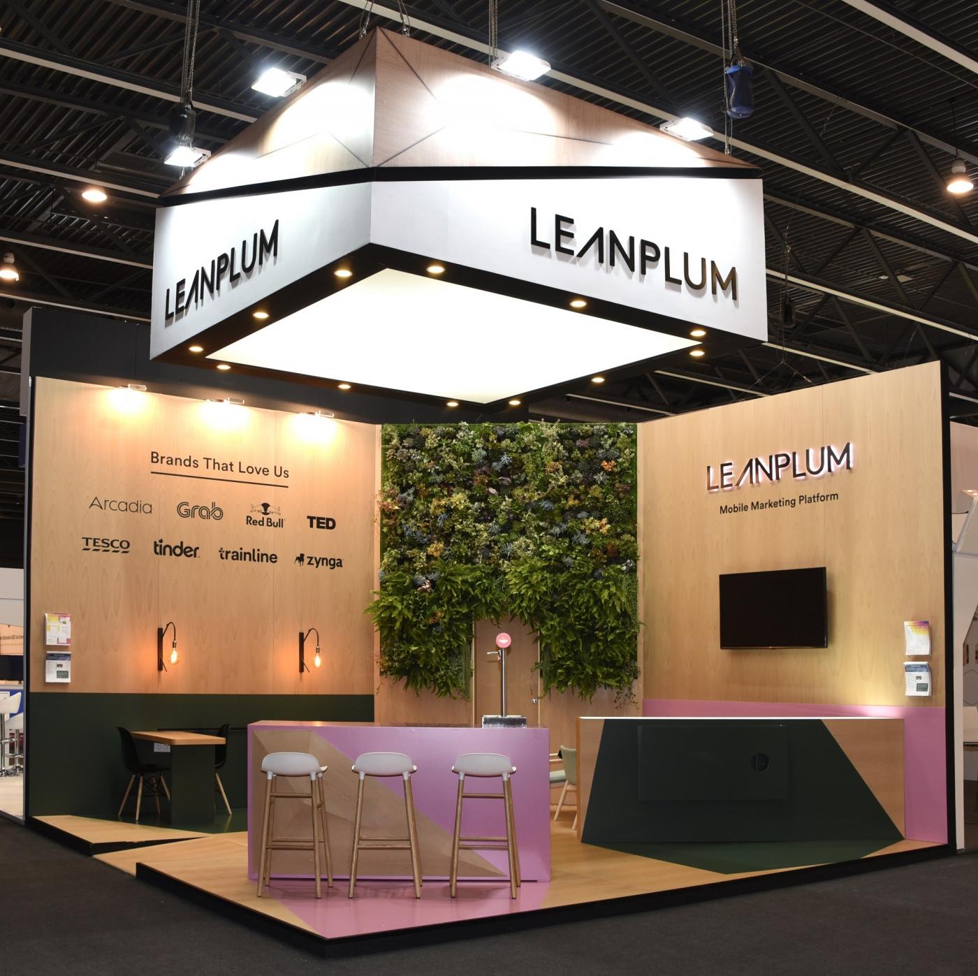 Corner Exhibition Stall Fabrication and Booth Design image
