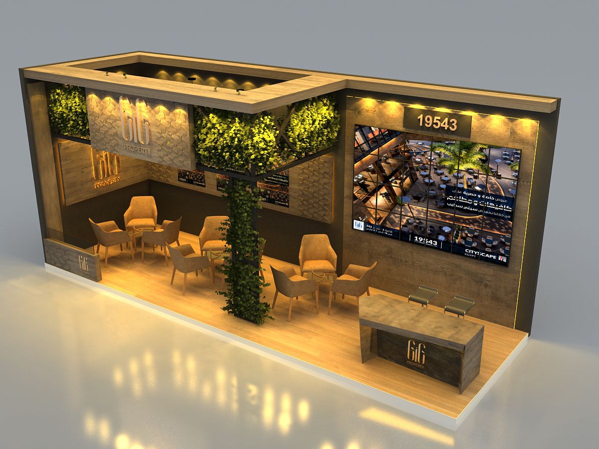 Modular Exhibition Stall Fabrication and Designing image